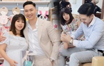Bà xã Mạnh Trường về dáng gọn ngay sau sinh 