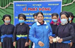 “Ống tiết kiệm 3 sạch” góp trên 300 triệu đồng, cùng bà con vùng cao xây dựng nông thôn mới
