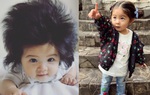Cô bé tóc xù từng gây "bão" châu Á lớn nhanh như thổi, bất ngờ nhất là mái tóc