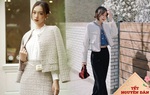Mách nàng 4 cách phối áo khoác vải tweed sành điệu du Xuân 