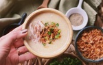 Nhà thừa nhiều bánh chưng, đem nấu cháo được món ngon siêu chất lượng