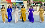 Đa sắc áo dài của phụ nữ Quảng Trị