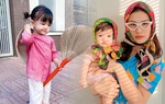 Con gái Đông Nhi mặc áo bà ba hóa cô Hai miền Tây