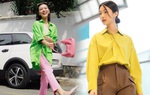 Phối đồ với áo sơ mi màu mè trong những ngày nắng nóng