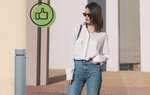 Mặc quần jeans đến công sở chuẩn thanh lịch