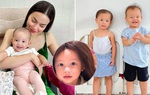 Bé Lisa khác lạ với mái tóc dài