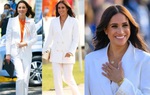 Meghan Markle "ghi điểm" khi nhường áo giữ ấm cho trẻ nhỏ