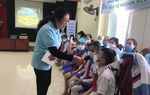  60 bà mẹ đưa con dự truyền thông giảm rác thải, tiết kiệm và bảo vệ nguồn nước sạch