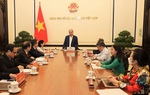 Chủ tịch nước làm việc với Hội Chữ thập đỏ về triển khai Tháng Nhân đạo 2022