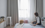 8X mạnh tay đập luôn 1 phòng ngủ để có căn hộ xinh như homestay