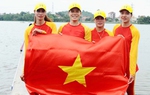 SEA Games 31: Các cô gái Việt Nam giành 2 Huy chương Vàng Rowing