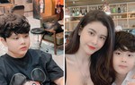 Con trai Trương Quỳnh Anh thay đổi kiểu tóc mới, Hari Won xuýt xoa