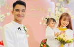 Con gái Mạc Văn Khoa "chiếm sóng" trong lễ cưới của bố mẹ