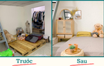 Chỉ với 8 triệu đồng cải tạo nhà trọ 12m2 thành nơi cực "chill"