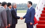 Chủ tịch Quốc hội thăm chính thức nước Cộng hòa Dân chủ Nhân dân Lào
