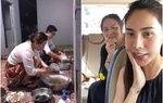 Hội con dâu gần gũi nhà chồng: Vợ Quý Bình chân chất được cưng, Thủy Tiên "nịnh" mẹ số 1