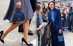 Chiếc túi bình dân được Kate Middleton đeo tận 2 lần 1 tuần: Đẹp, gọn, giá quá "dễ thương"!