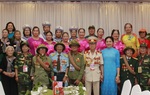 Chủ tịch Hội LHPN Việt Nam gặp mặt Đoàn cựu chiến binh 3 chiến dịch lịch sử Việt Nam