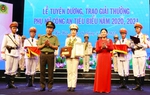 Tuyên dương 40 phụ nữ Công an tiêu biểu