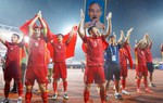Cầu thủ U23 Việt Nam ăn mừng vô địch SEA Games 31