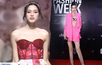 Đỗ Thị Hà khoe cận cảnh đôi chân mét mốt trên thảm đỏ