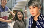 Là tắc kè hoa đổi đủ kiểu tóc dài ngắn, Việt Hương nay "chơi lớn" cạo trọc vẫn được khen