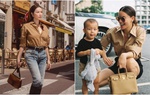 Lý Nhã Kỳ, Hồ Ngọc Hà diện sơ mi na ná nhau nhưng phong cách khác hẳn