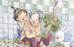 Chậu hoa thủy vu của bà ngoại và bức ảnh bất ngờ trong đám cưới của tôi