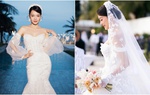 "Bóc giá" hai bộ váy cưới của cô dâu Minh Hằng