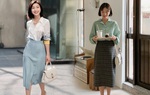 Cách diện đồ che eo to, tôn dáng cho nàng công sở