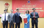 Trao quyết định bổ nhiệm nữ Thứ trưởng Bộ Y tế