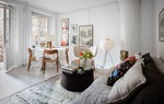 Căn hộ nhỏ 39m2 nhưng vẫn thông thoáng và sáng sủa, còn có ban công ngoài trời cực chill