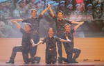 Nụ cười và nước mắt nữ quân nhân trong liên hoan thể dục thể thao 