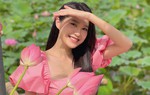 Nhan sắc trong trẻo của người đẹp có eo nhỏ nhất Hoa hậu Việt Nam 2020
