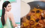 Hoa hậu Ngọc Hân chia sẻ cách làm món ăn gây nghiện