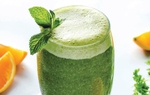 "Đánh bay" nắng nóng với sinh tố cam tươi - bạc hà