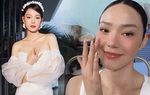 Hậu đám cưới, bận rộn với nhiều dự án, Minh Hằng sụt cân trông thấy