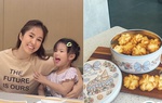 Lê Phương làm bánh, Trịnh Kim Chi khen: "Giỏi quá luôn"