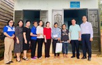 Chăm lo cho phụ nữ và trẻ em khó khăn vùng biên giới của tỉnh Đắk Nông