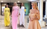 Đương kim Miss World diện áo dài khoe sắc bên Hoa hậu Lương Thùy Linh 