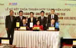 SHB, T&T Group hợp tác chiến lược toàn diện với Vietnam Airlines và Tổng Công ty Đường sắt Việt Nam