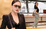 Hoài Anh lên sóng áo dài thục nữ, ngoài đời diện jeans rách, áo croptop "xì tin" 