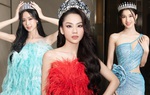 Chuyện váy áo của Top 3 Miss World Vietnam 2022 sau đăng quang: lộng lẫy, chỉn chu, đồng điệu