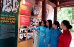 Khánh thành Khu trưng bày cuộc đời và sự nghiệp Nữ tướng Nguyễn Thị Định tại đền Hát Môn