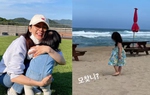 Choi Ji Woo khoe ảnh con gái 2 tuổi