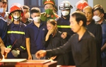 Những hình ảnh xúc động trong lễ tang 3 chiến sĩ hy sinh khi chữa cháy