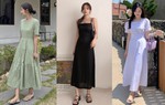 4 mẫu váy liền cứ mặc là dáng thon thả