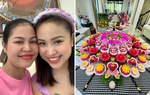 Gặp gỡ cô giáo 8X làm mâm lễ đầy tháng vô cùng đẹp mắt cho con gái Vân Hugo