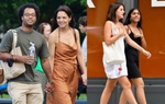 Katie Holmes rạng rỡ bên chàng nhạc công trẻ