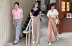 10 set đồ chứng minh khả năng hack tuổi hiệu quả của quần âu sáng màu